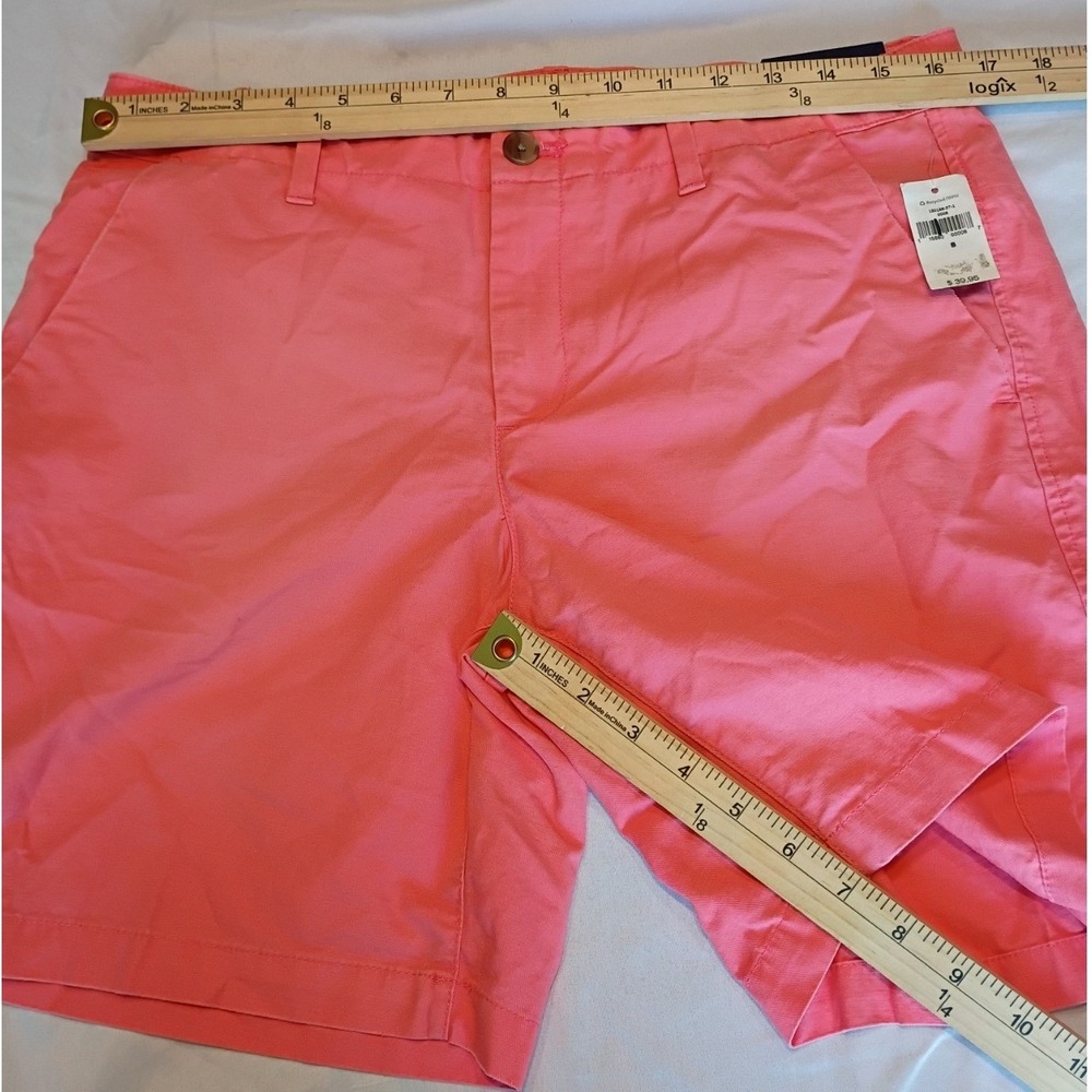 Gap Girlfriend Chino Shorts Women 8 Pink NWT Mid Rise Casual Summer 7in Inseam